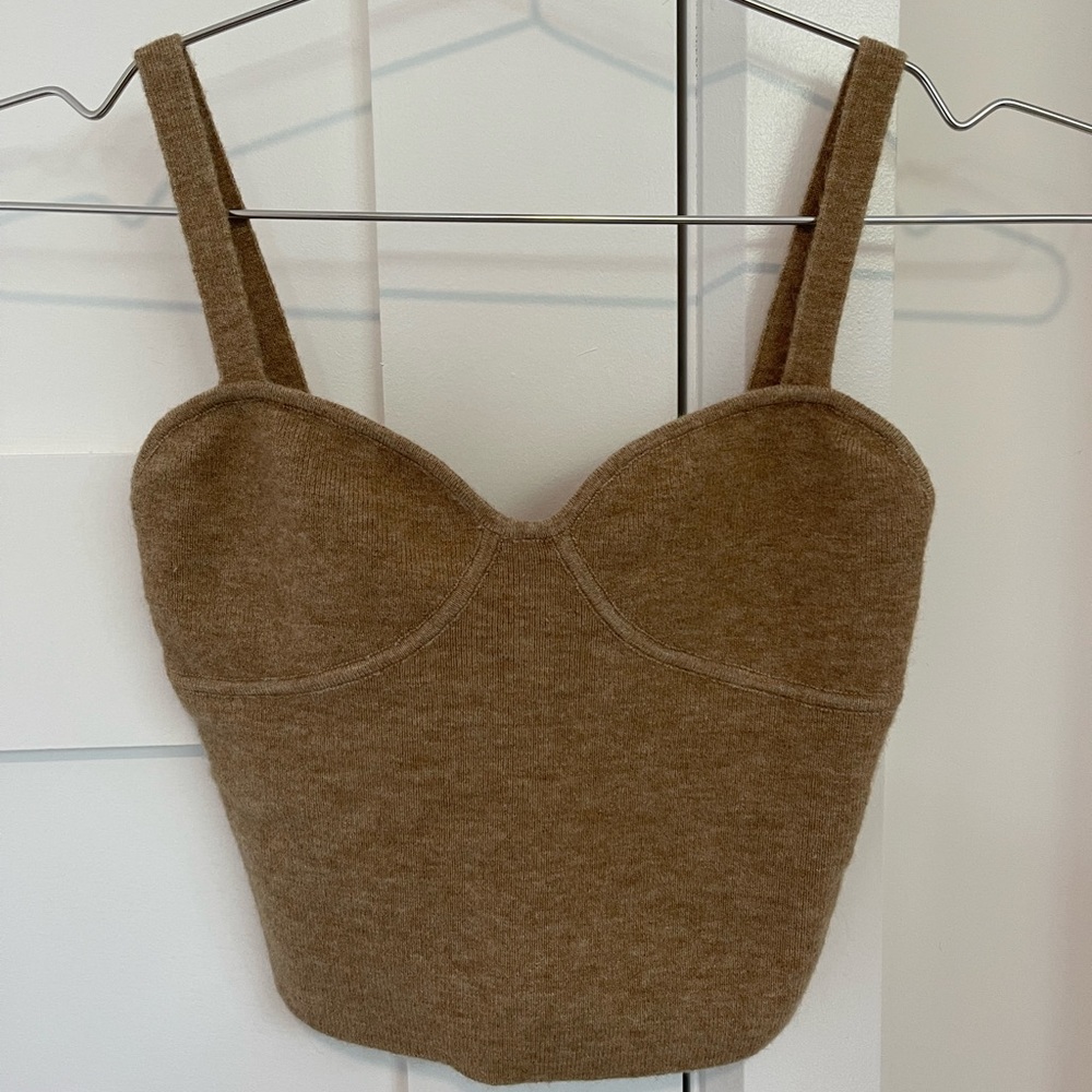 Wilfred Sicily Knit Crop Tank